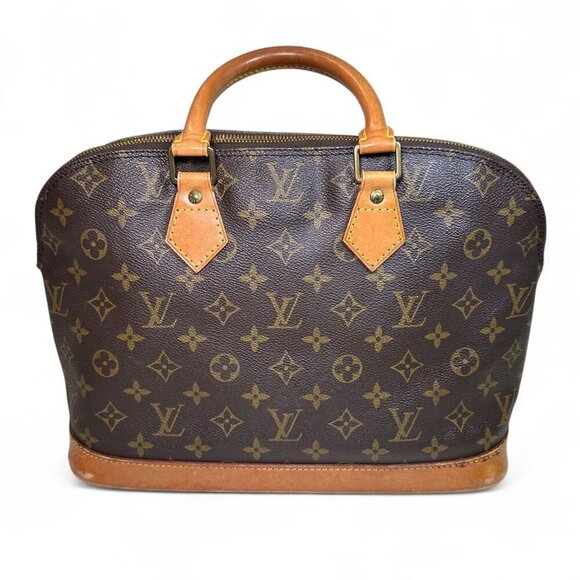 Louis Vuitton Monogram Alma PM Brown Canvas Handbag - Picture 1 of 16